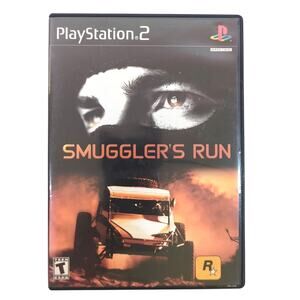Smuggler's Run PlayStation 2 Video Game PS2 NTSC Off-Road Action CIB Black Label